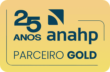 Selo Anahp Parceiro Gold 25 anos